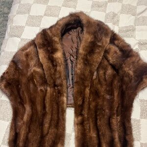 Vintage fur stole